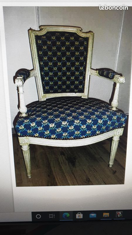 Fauteuil Louis XVI (image 1)