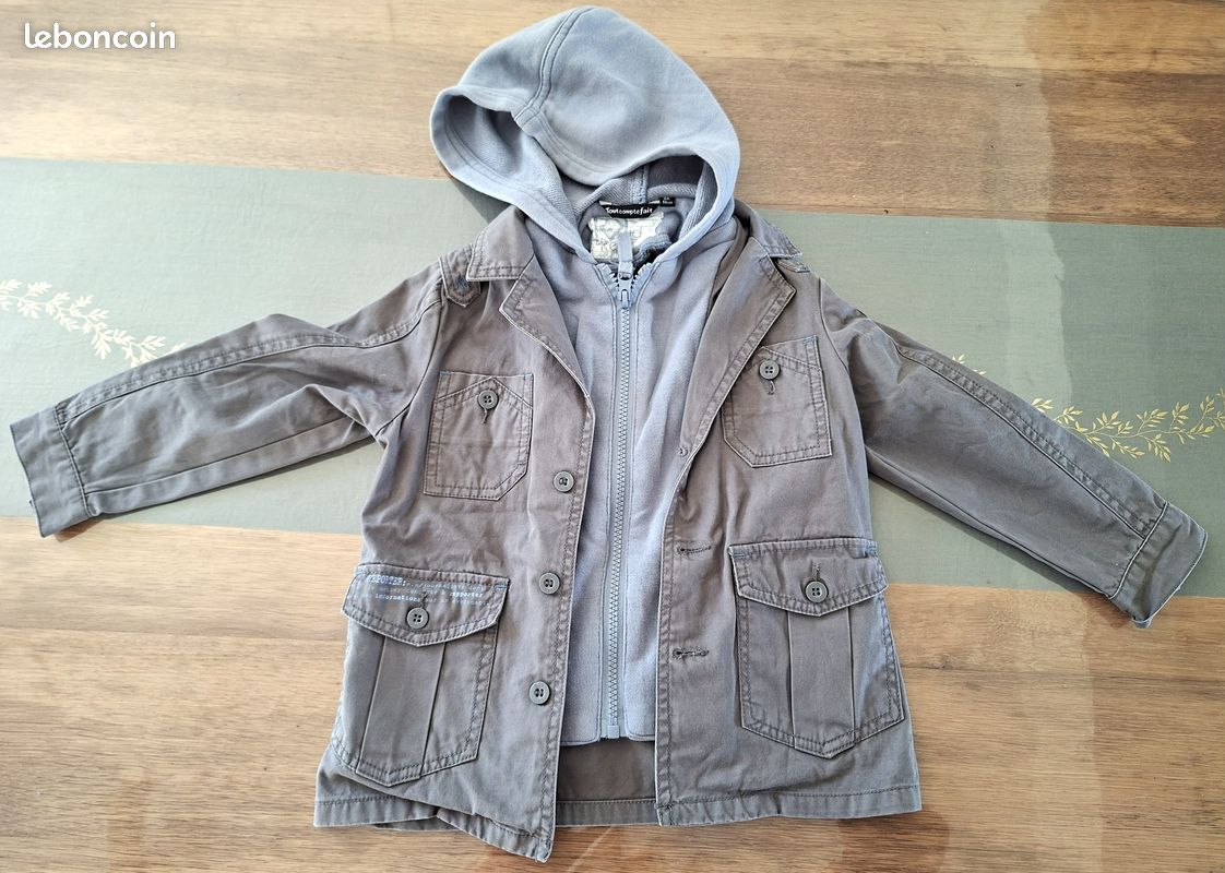 Veste mi-saison garçon 3ans (image 1)