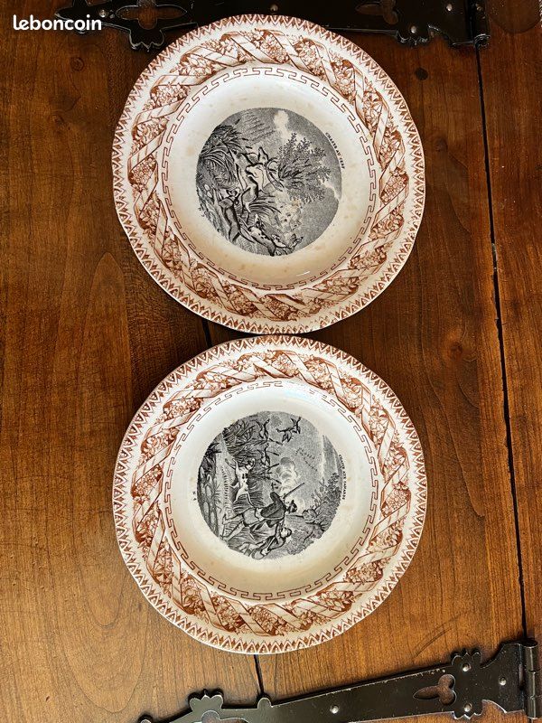 Assiette de collection Porcelaine opaque de gien (image 1)