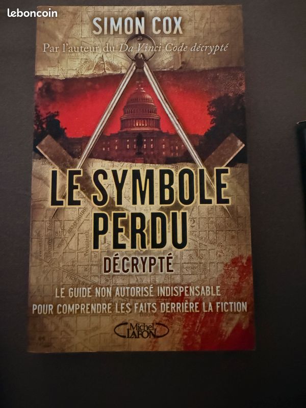 Livre " le symbole perdu décrypté " simon cox (image 1)