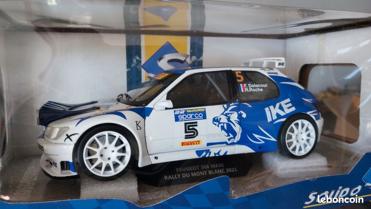 Planche De Décalcomanies 1/18 Pour Peugeot 306 Maxi Delecour – Édition Rallylegend - Classic 2025