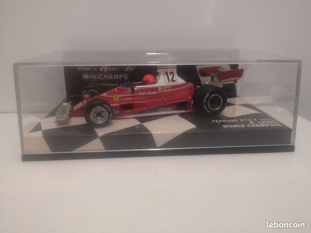 Ferrari 312T 1/43 Minichamps 1975 - Niki Lauda - Très Bon état - Sortie De Collection