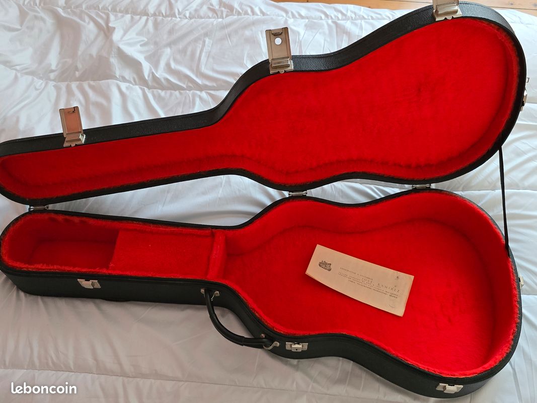 Guitare concert Ramirez double table " De Camara" (image 19)