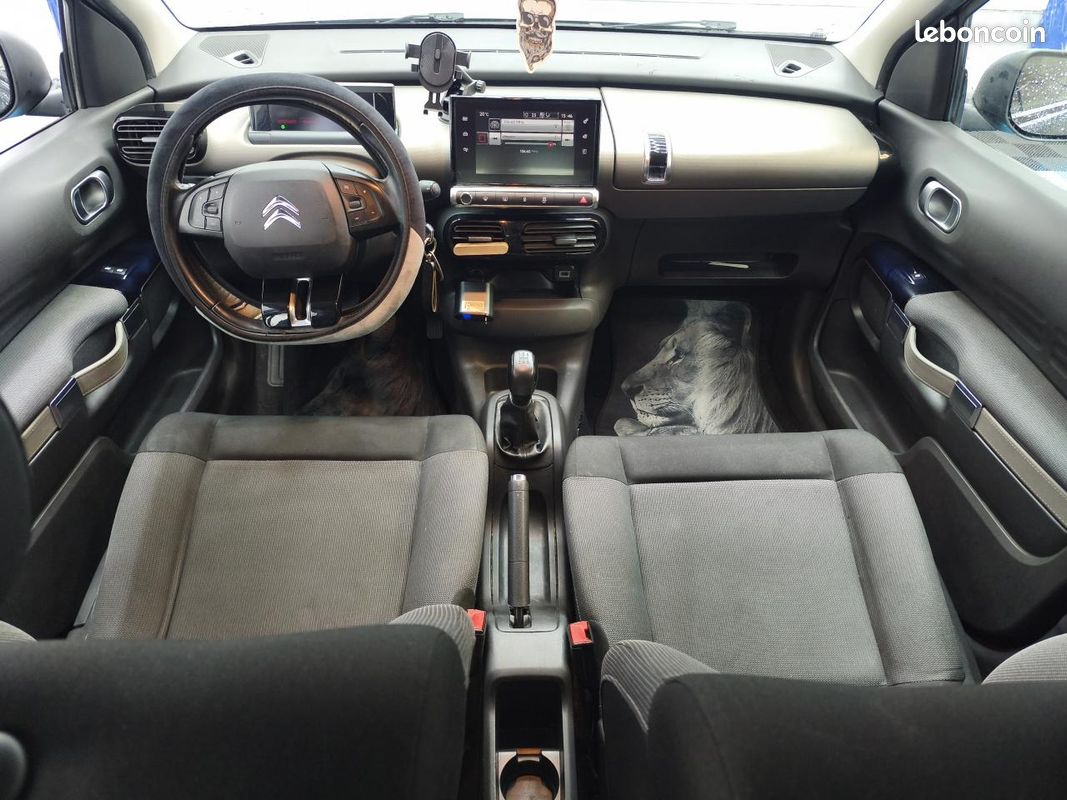 Citroen c4 cactus 1.2 ess 82 cv shine / suivi complet / distrib ok / camera recul / bluetooth / garantie (image 12)