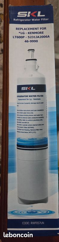 Cartouche Filtre à eau (image 1)