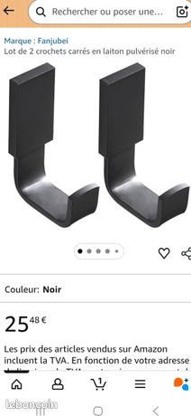 Lot De 4 Crochets Ouverts En Laiton – 4 X 40 Mm – Idéal Pour Rangement