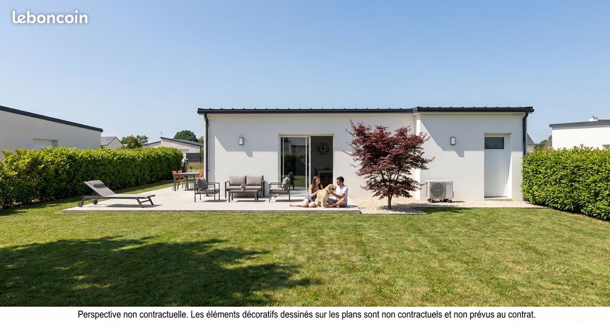 Maison 3 pièces 59 m² · à Pluguffan · 59 m² · 262 303 €