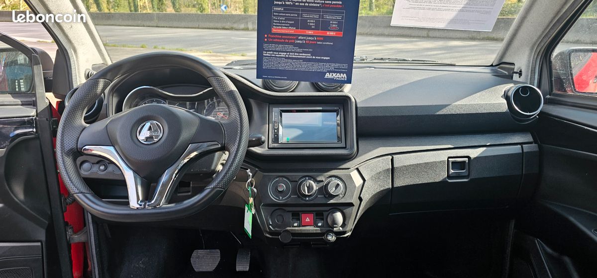 Voiture sans permis - AIXAM CITY SPORT 100% ELECTRIQUE - à partir de 14 ans - faible kilométrage (image 6)