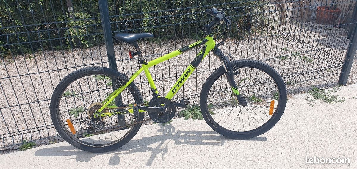 Vélo VTT enfant 24 pouces B-TWIN Rockrider 500 (image 1)