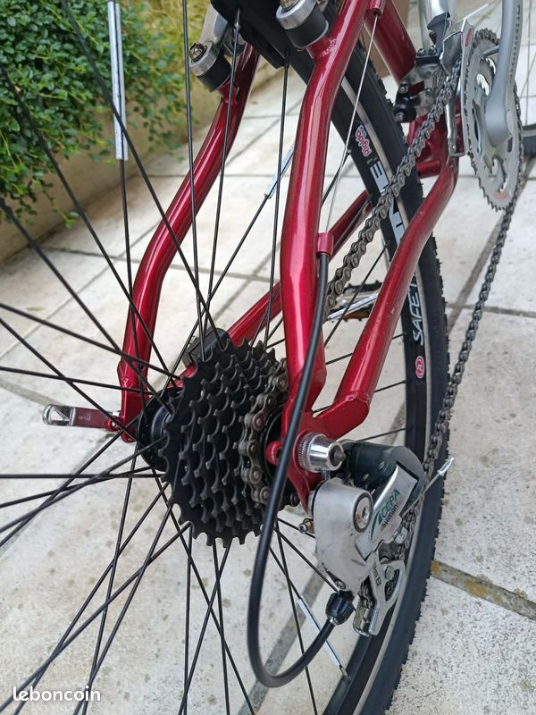 VTT 26" tout suspendu – Custom chrome - Nombreuses pièces neuves (image 10)