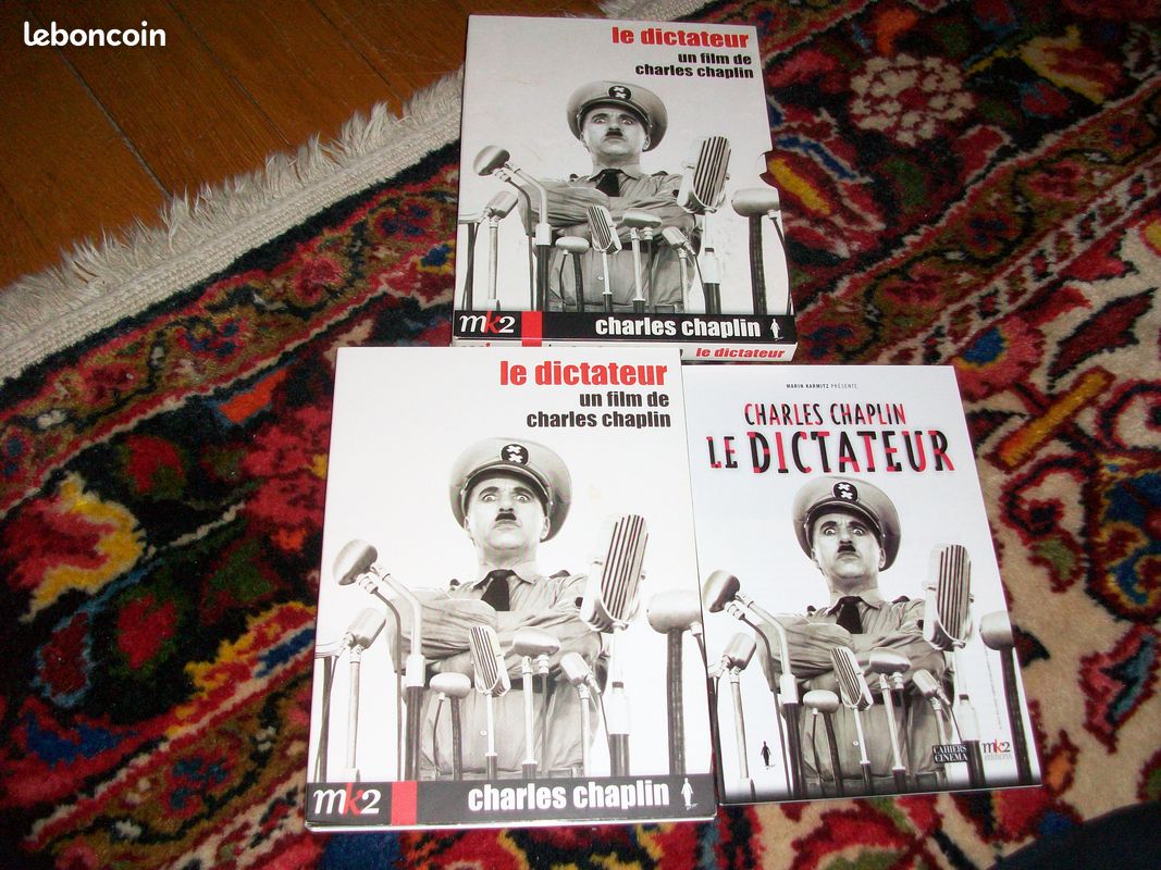 Dvd le dictateur charlie chaplin (image 1)