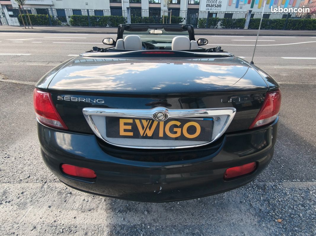 Chrysler sebring cabriolet 2.7 v6 200 ch limited bva / bluetooth (image 17)