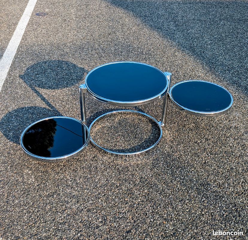 Table basse leitmotiv design vintage (image 8)