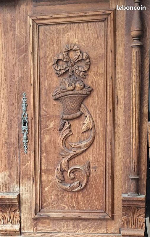 Armoire buffet, Henry II - sculptée (image 3)