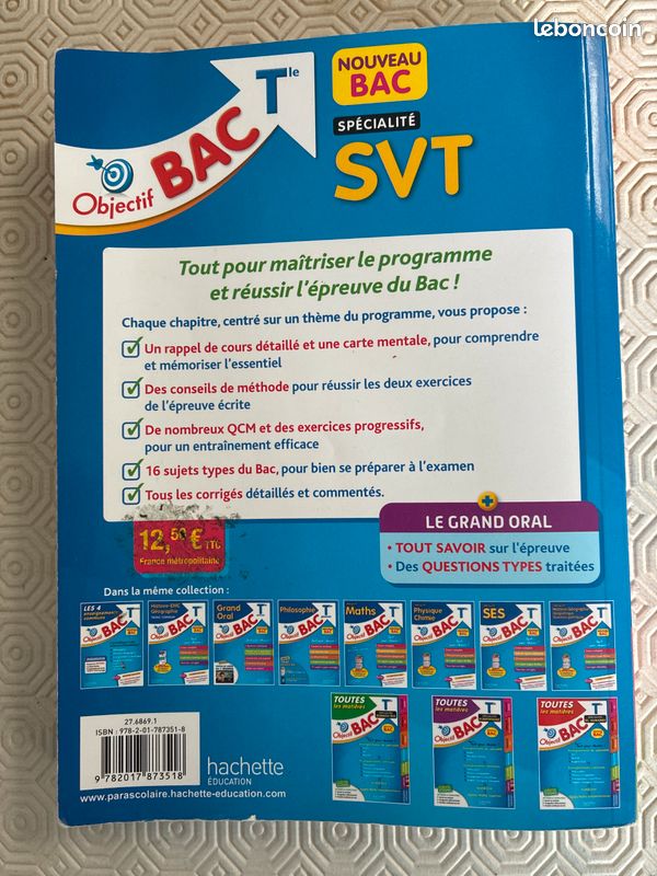 Objectif bac SVT terminale (image 2)