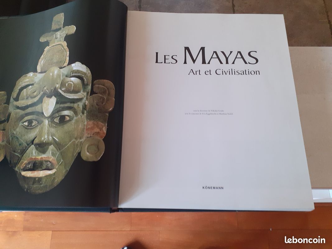 Livre " les Mayas art et civilisation" 2000 Peter Feierabend (image 2)