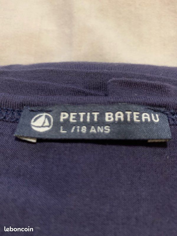 Tee-Shirt manche longue Petit bateau (image 3)
