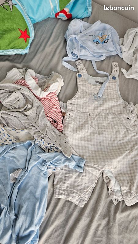 Lot de vêtements pour garçon 1 mois (image 2)