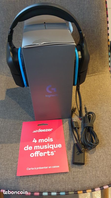 Casque & Micro Gaming Logitech G432 + Bonus (image 3)