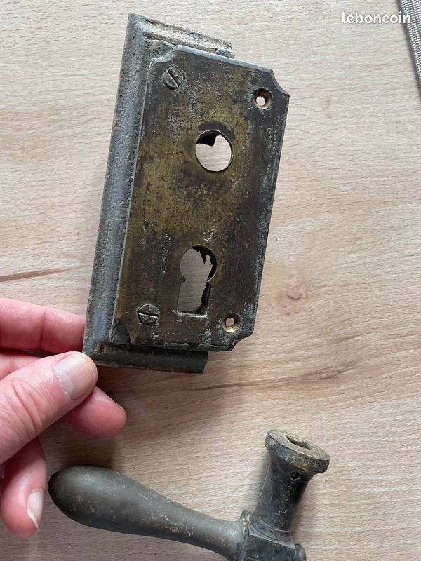 Poignée de porte et plaque (image 2)