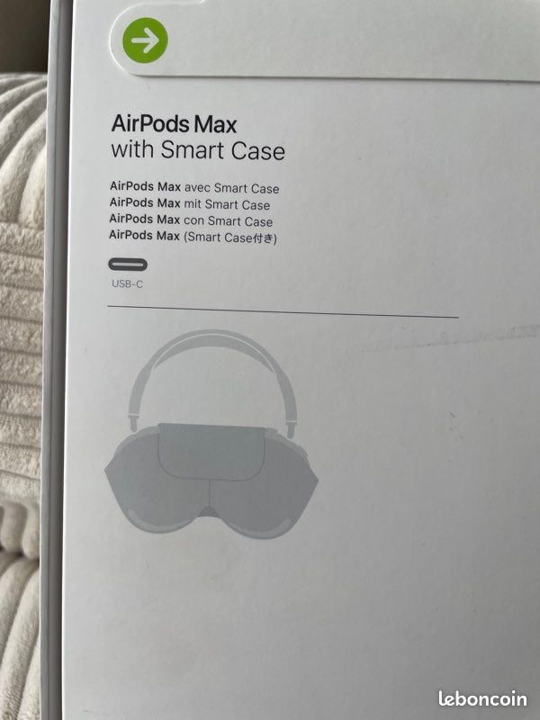 Casque AirPods Max Couleur Midnight - État Comme Neuf (ouvert Jamais Utilisé) - Apple