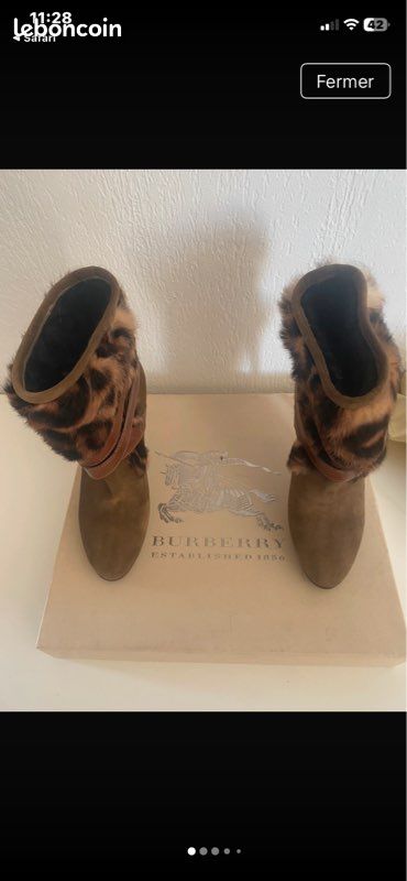 Boots burberry (image 1)