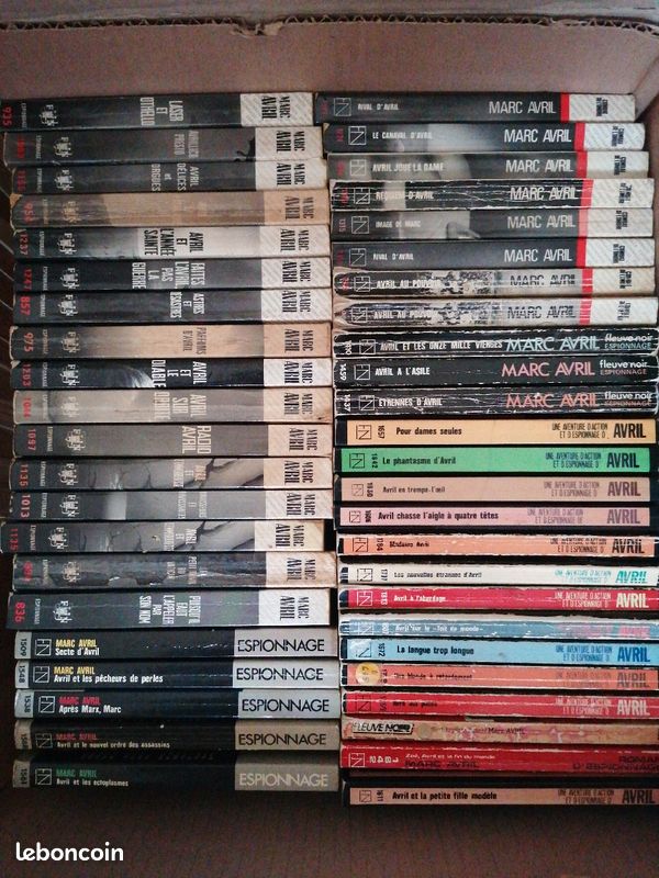 46 livres Espionnage Marc Avril (image 1)