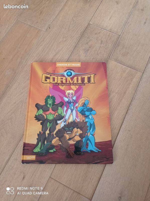 Livre Cherche et trouve Gormiti, les seigneurs de la nature (image 1)