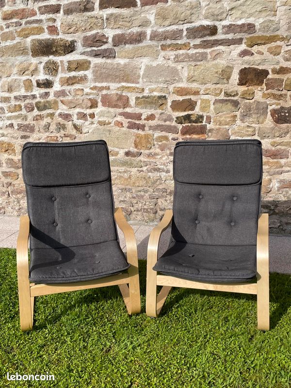 Lot de 2 fauteuils modernes (image 4)