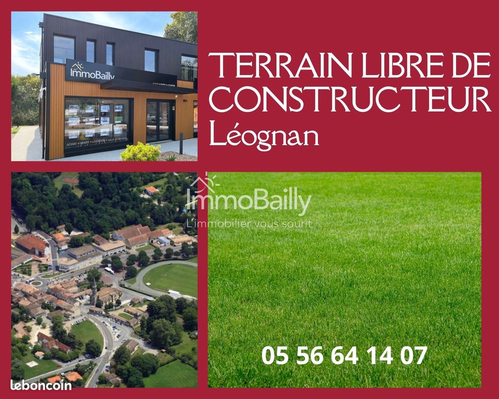 Terrain 410 m² · à Léognan · 410 m² · 212 000 €