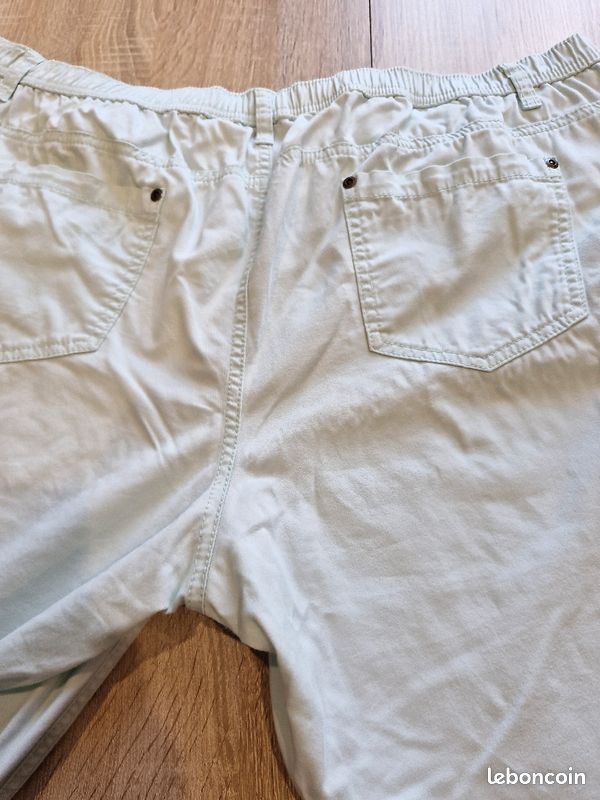 Pantalon vert pale (image 5)