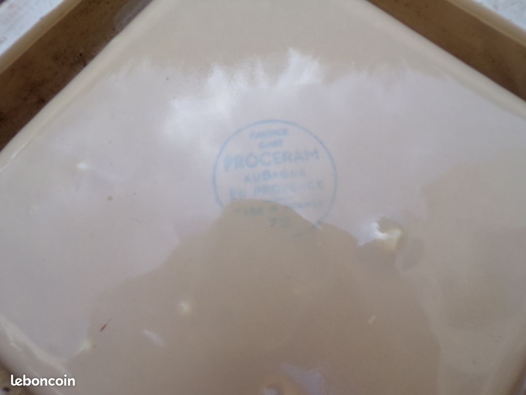 Cendrier neuf vintage whisky ecossais ancestor white label dewar's proceram aubagne (image 5)