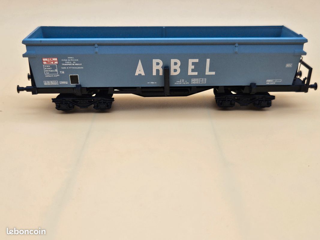 Wagon trémie pour charbon et coke ep IV SNCF - MAKETTE