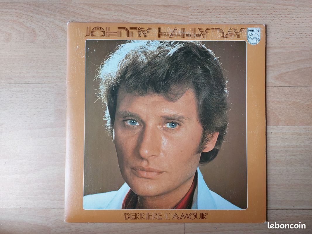 Johnny Hallyday " Derriere l'amour " Vinyle 33T (image 1)