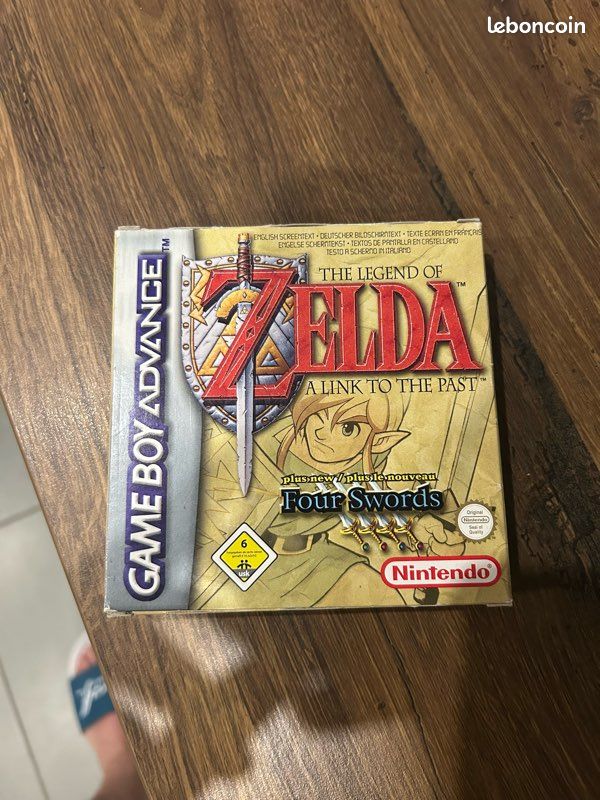 Zelda four sword gba (image 1)