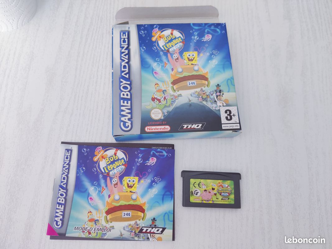 Bob l'Éponge : Le Film – Game Boy Advance (GBA) (image 1)
