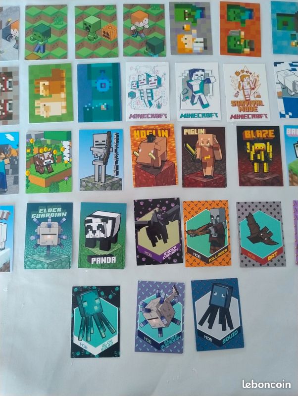 Boîte Métallique Collector Minecraft – 6 Boosters, 48 Cartes – Dont 1 Carte Limitée – Jeu De Cartes à Collectionner