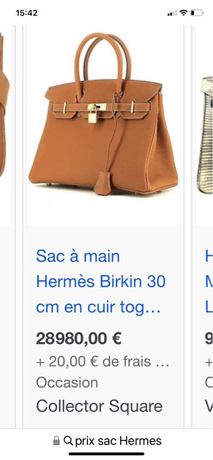 Sac à main Hermès Birkin 389442 d'occasion