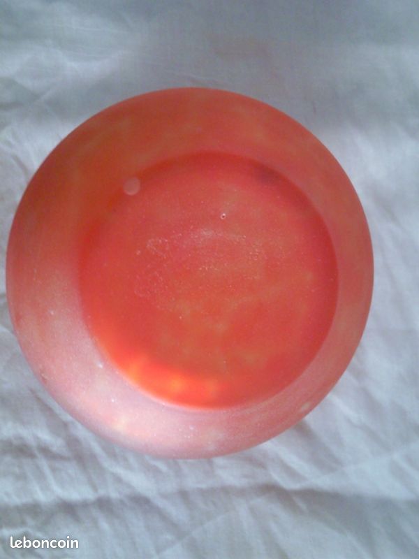Petit vase verre soufflé - pâte de verrre vintage (image 7)