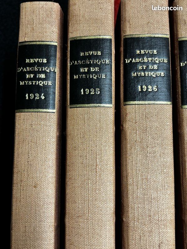 Revue d’ascétique et de mystique (50 tomes) (image 3)