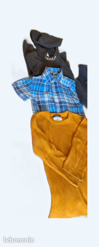 Lot de vêtements enfant ( Garçon) taille 7 à 8 ans (image 1)