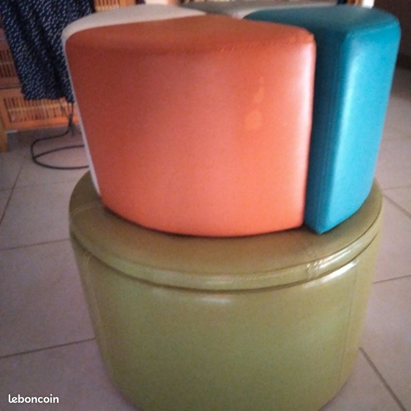 Pouf avec 4 sièges (image 9)