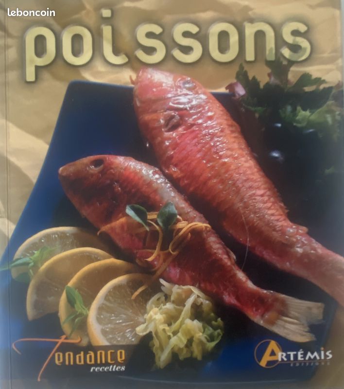 Livre de recettes" Poissons " Editions Artémis (image 1)