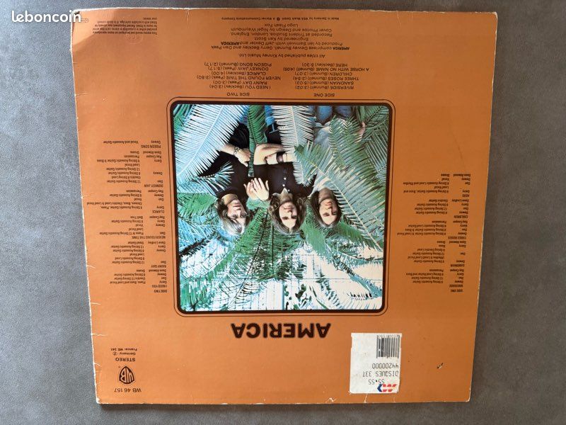 Lot de 4 vinyles rock/pop vintage – The Beatles, Asia, America et Madmoiz-L (image 13)