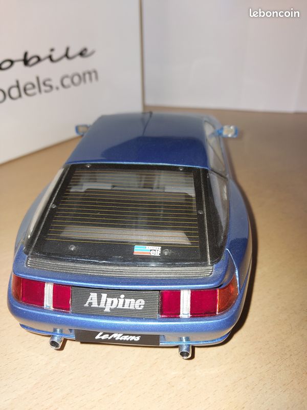 Otto Mobile OT020 1/18 Résine - Alpine GT LeMans Bleue - Modèle Réduit Occasion