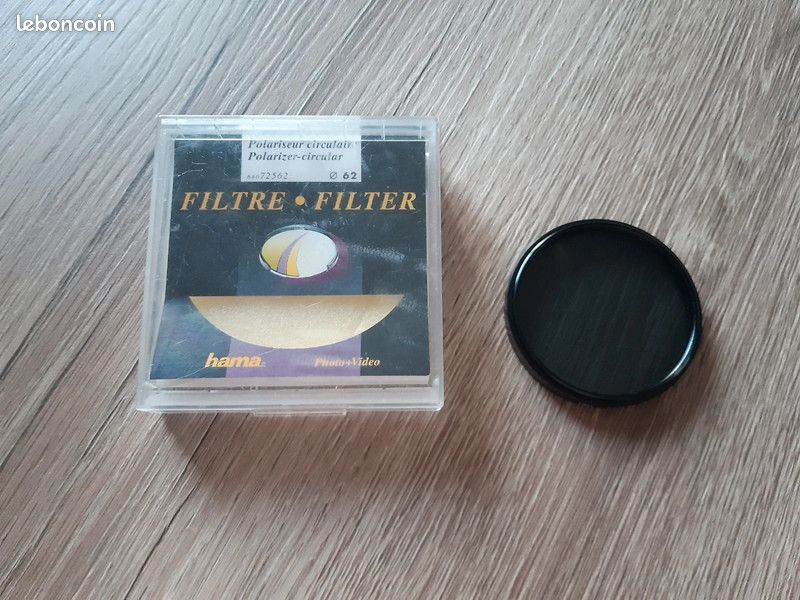 Hama Filtre polarisant circulaire, 62mm - 72562 - ch77184 (image 1)