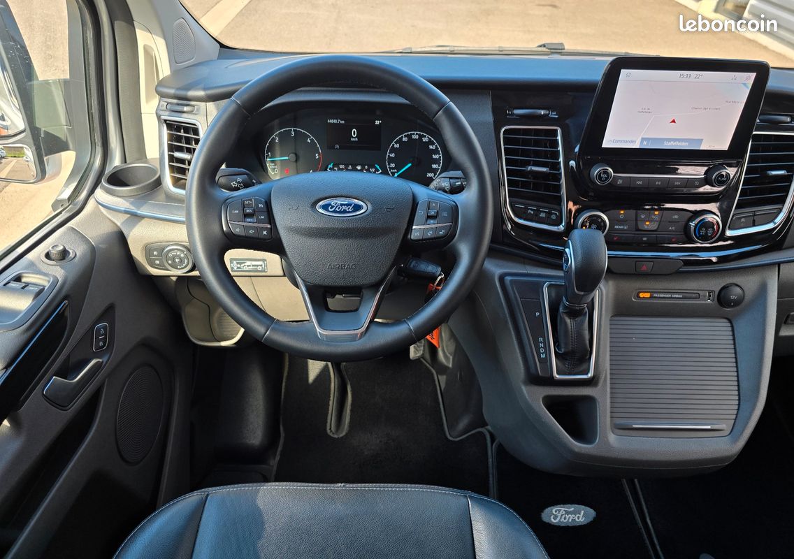 Ford custom l2h1 nugget plus 340 active 150ch wc/eau chaude/immat france pas de malus/dispo juin (image 17)