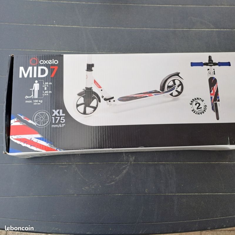 Trotinette Oxelo Mid7 Angleterre (image 3)