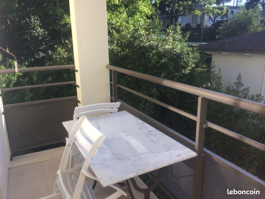 Arcachon bel appartement T2 très lumineux avec terrasse 1 chambre au calme 250 m plage du Moulleau (image 7)