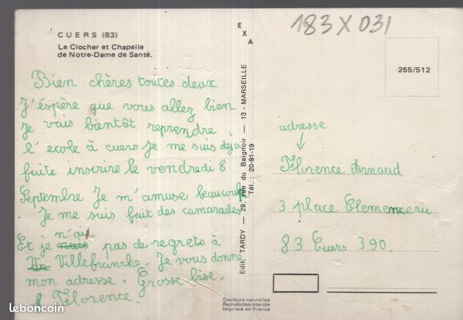 Carte Postale Ancienne Var – Cuers, Route De Nice, Scène De Vie, Années 1900